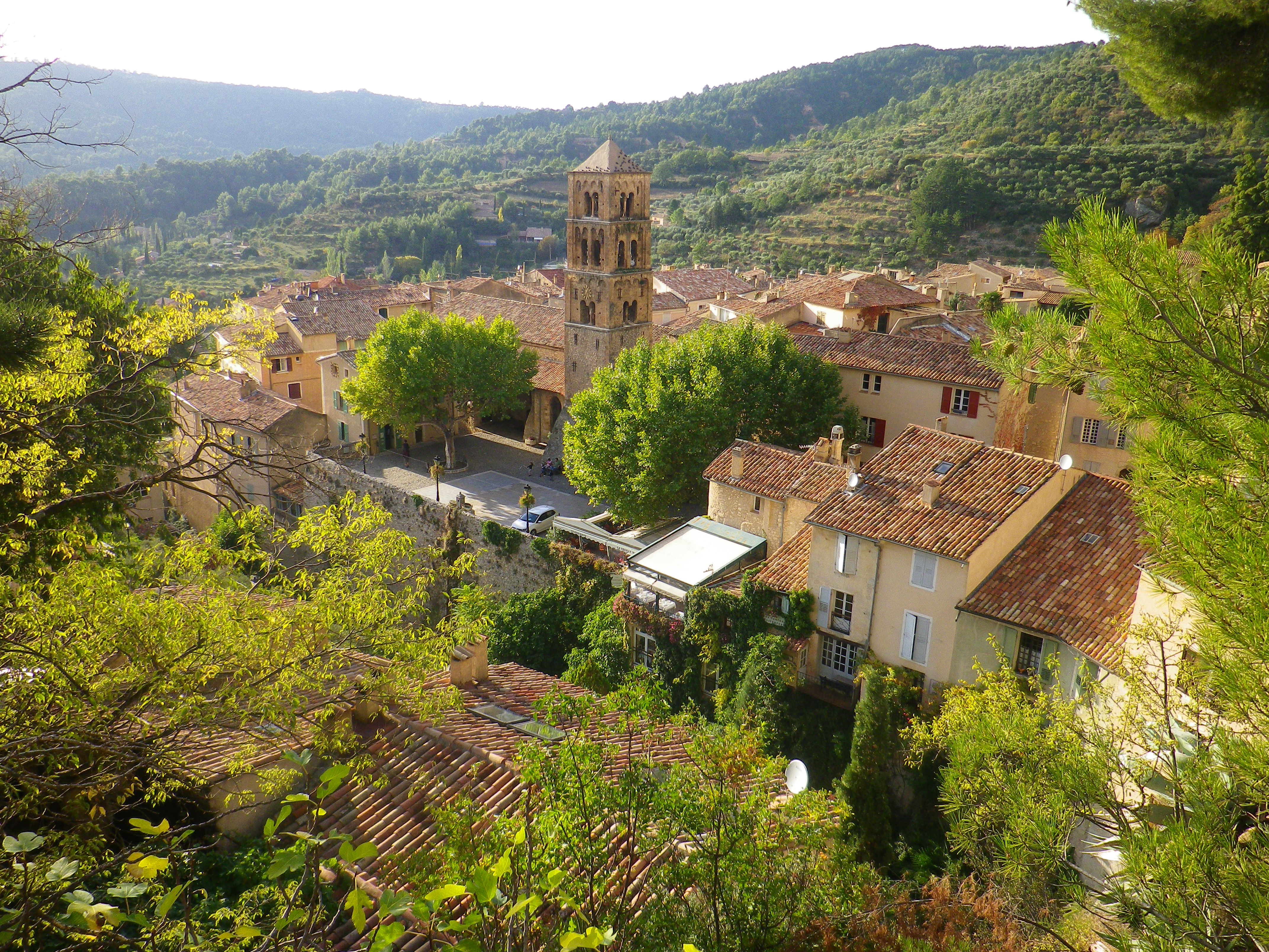 Moustiers-Sainte-Marie village in Provence