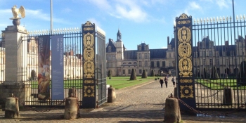 L'itinéraire vous mène au Château de Fontainebleau