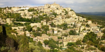 Stunning village of Gordes, perched on its hill