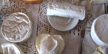 Normandy is very famous for its cheese such as Camembert, Livarot, or Pont l'Eveque