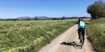 This gravel bike itinerary takes in a variety of landscapes such as the Catalonian plains and the Costa Brava