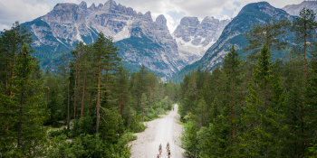 Cycling tour from the Dolomites to Venice