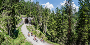 Quiet roads in the Dolomites