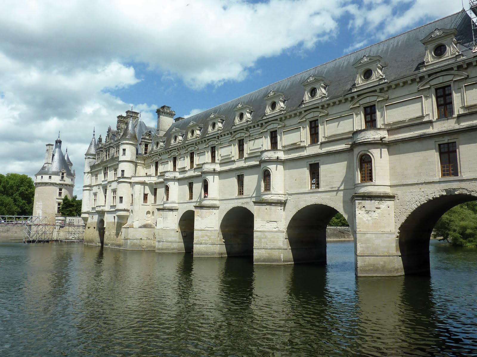 Chenonceau Castle on the Cher River