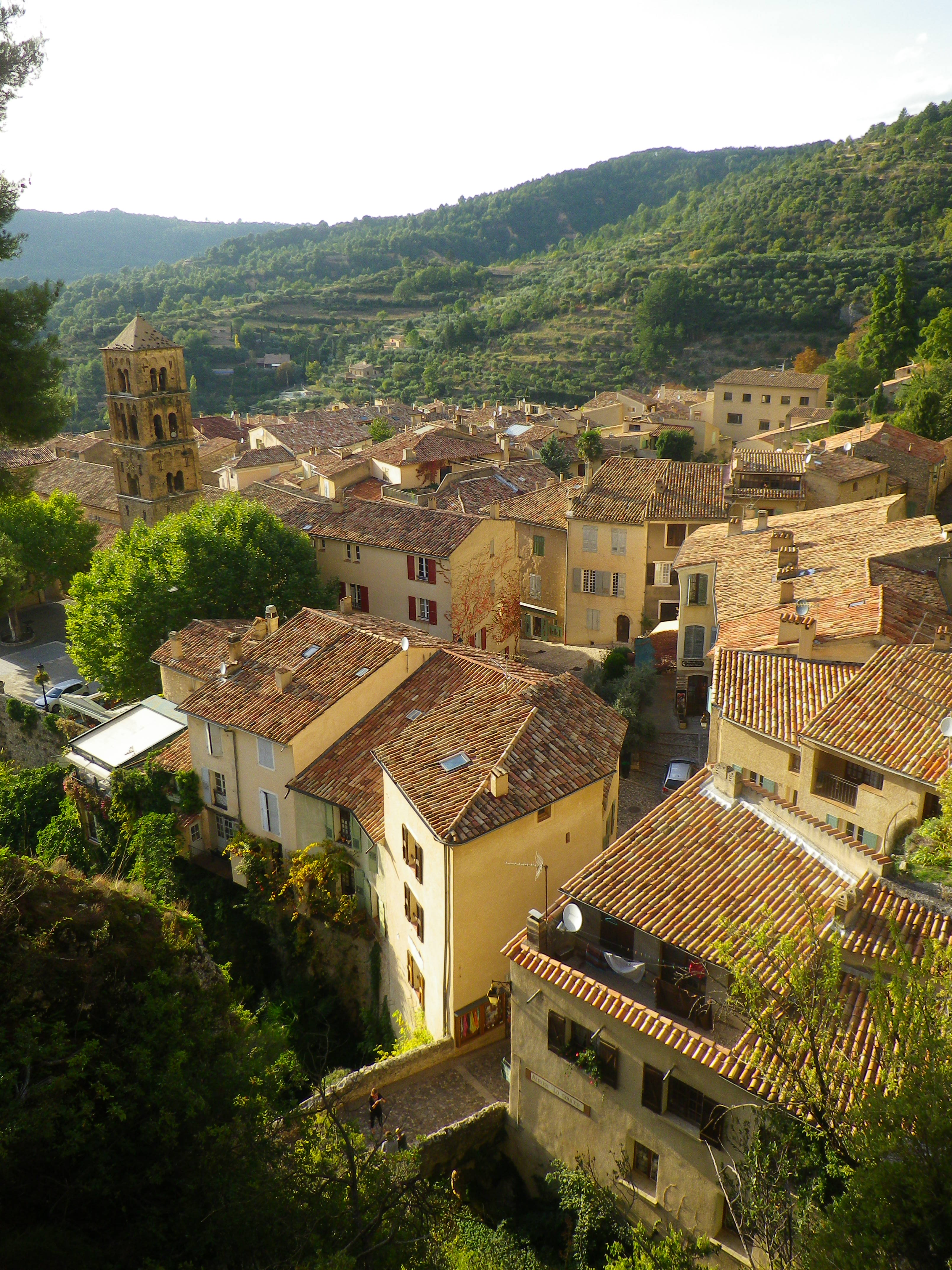 The village of Moustiers-Sainte-Marie