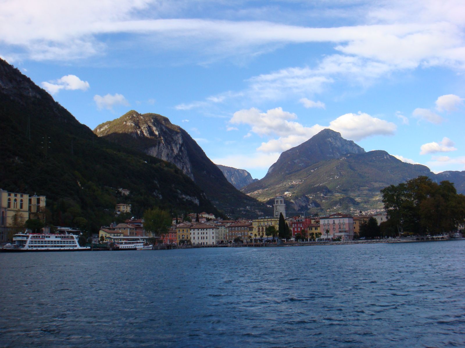 Dolomites lake village, Riva del Garda
