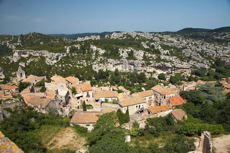 Baux-de-Provence village in Provence