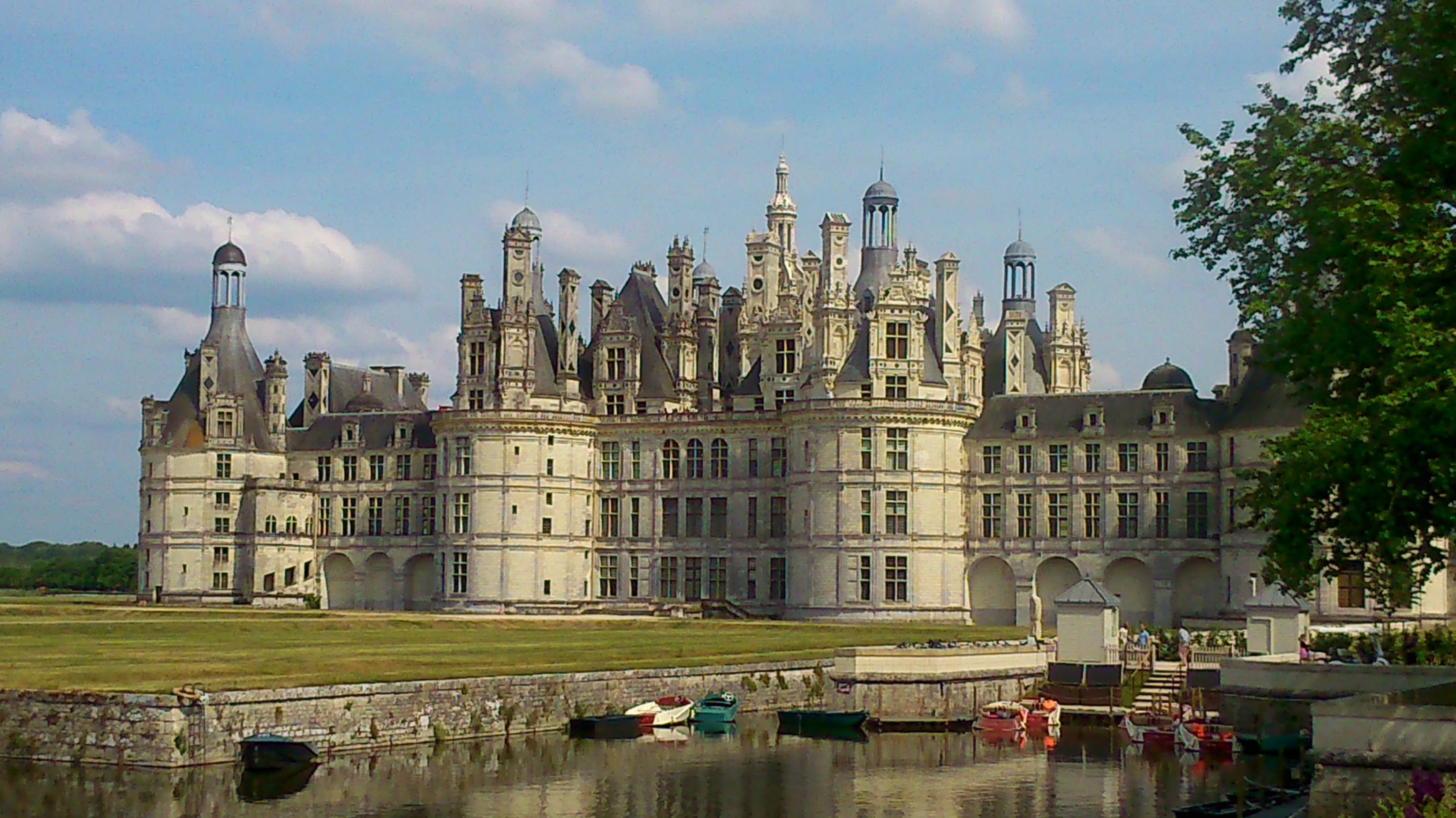 Chateau de Chambord in the Loire Valley