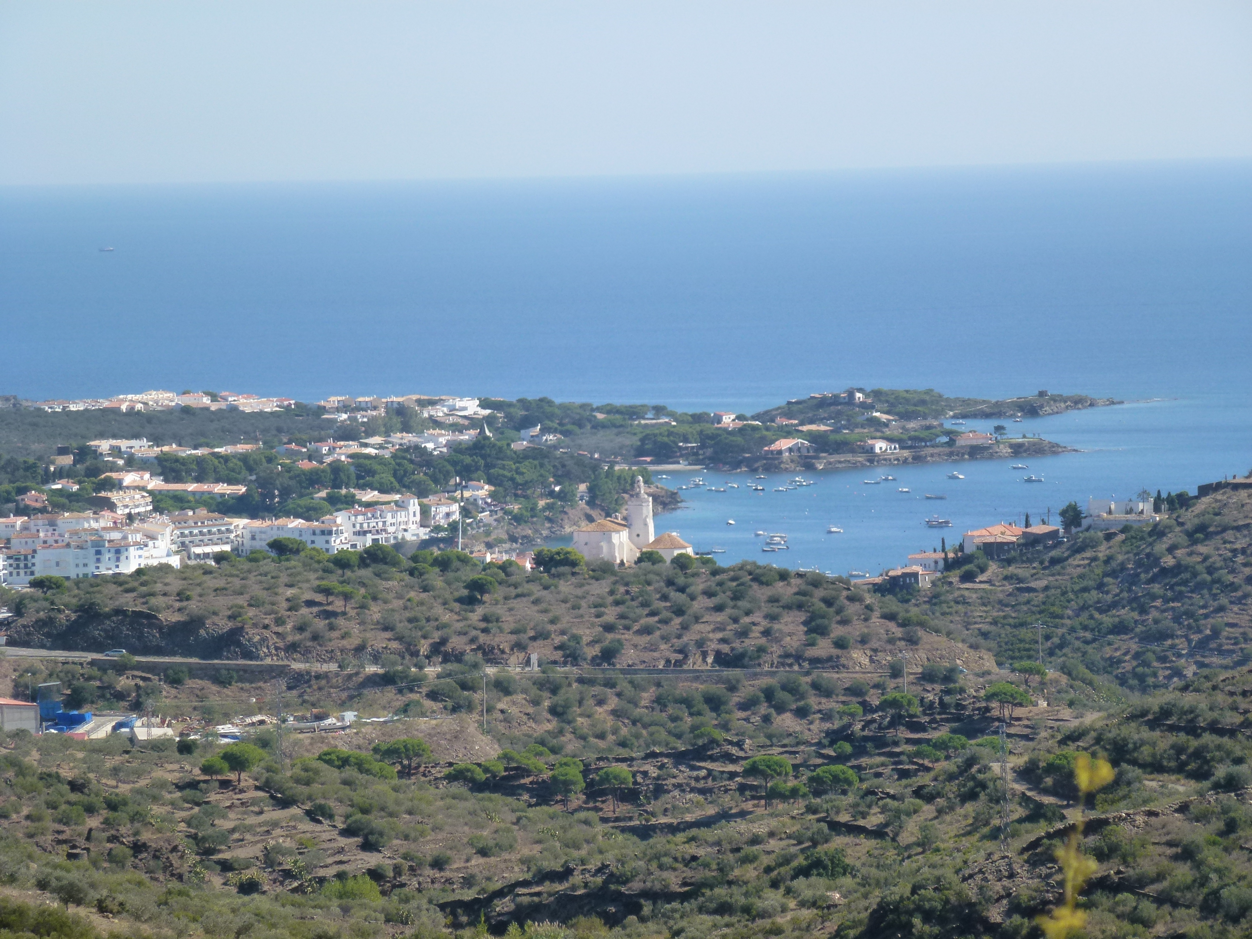 A typical coastal town in Catalonia
