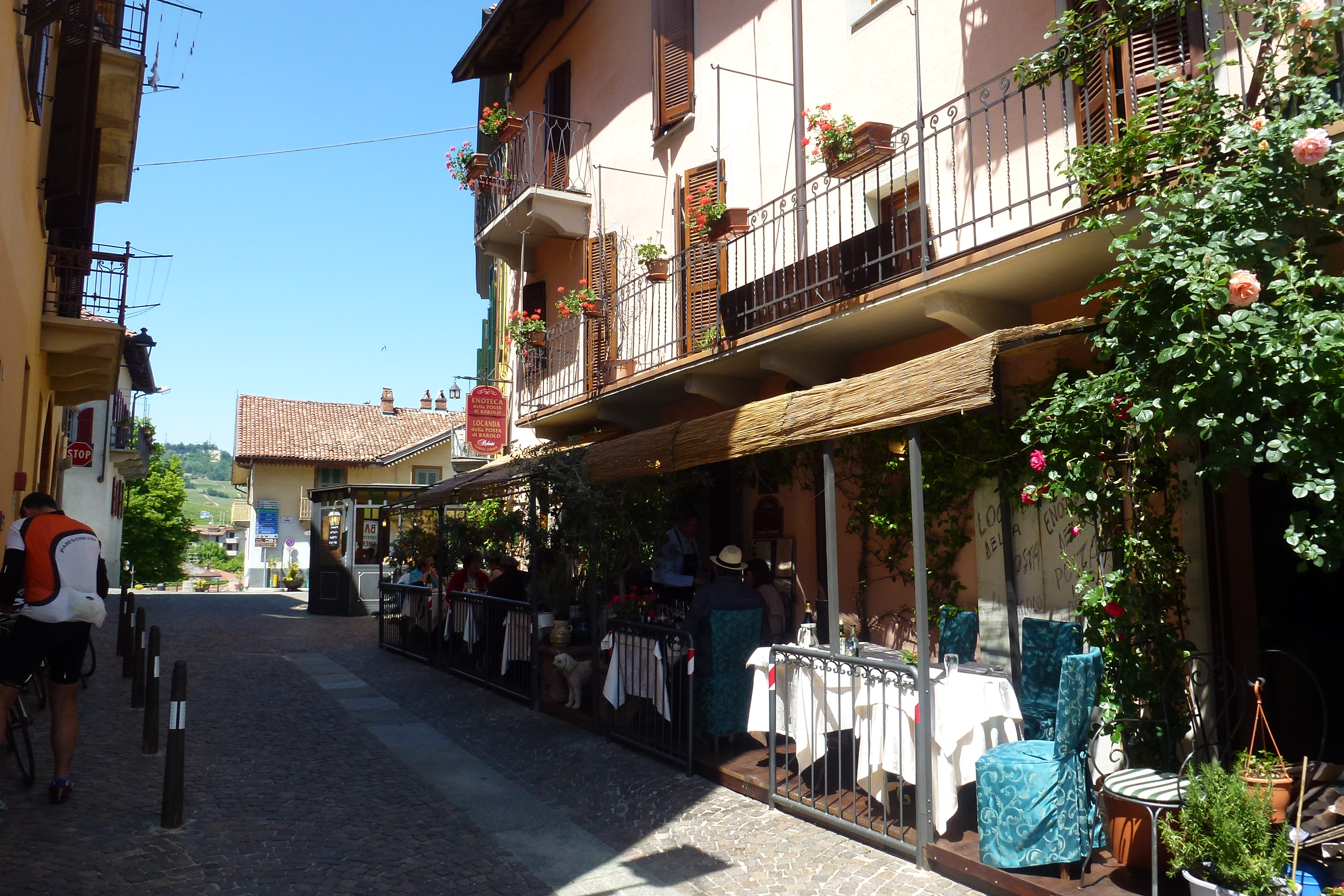 Piedmont typical village restaurant