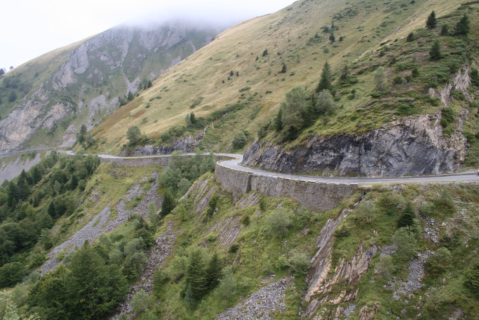Pyrenees Mountain Road
