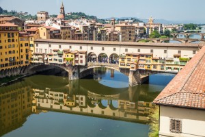 Pont Vecchio, a must visit for jewlery purchases