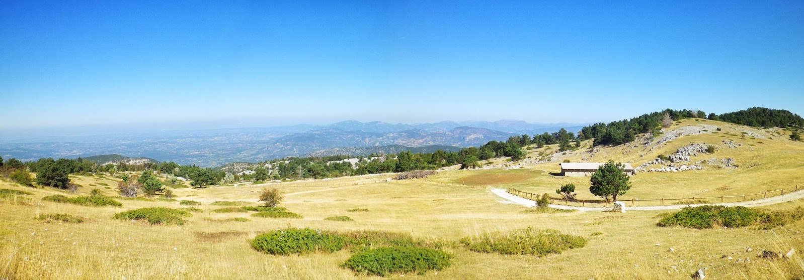 Mont Ventoux landscape panorama