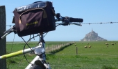 Our bike tours use mostly quiet roads to cycle to Mont Saint Michel