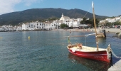 Famous Costa Brava coast of Catalonia