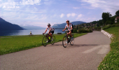 Cycle on quiet traffic-free paths in the French Alps