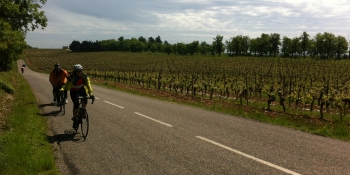 L'itinéraire est parfait pour des cyclistes avertis