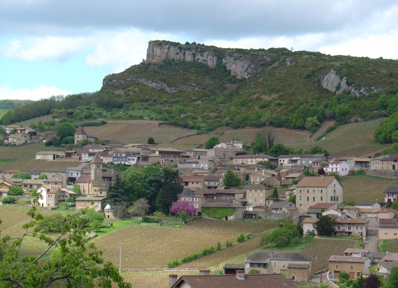 Ce voyage à vélo dans le Beaujolais traverse des villages très pittoresques. 