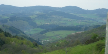 Vous pédalerez dans le Beaujolais à travers de magnifiques paysages 