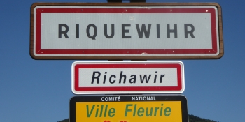 L'itinéraire passe par Riquewihr, un des plus beaux villages de France