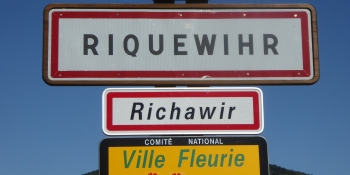 L'itinéraire passe par Riquewihr, un des plus beaux villages de France