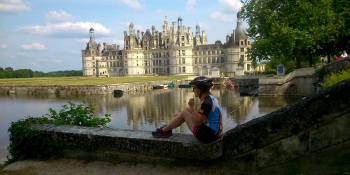 The Chateau de Chambord, near Blois is one of the famous castle in France