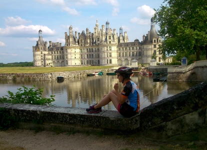 Le fameux Château de Chambord près de Blois Le fameux Château de Chambord près de Blois