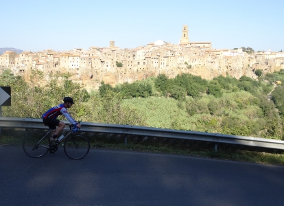 Admirez les villes que vous traversez à vélo