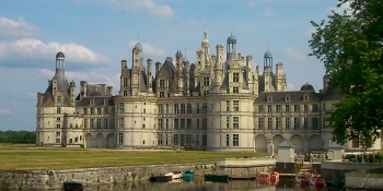 The magnificent Château de Chambord, a hunting lodge with a mere 440 rooms