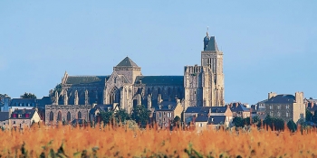 The Sainte Samson Cathedral located in the city of Dol de Bretagne