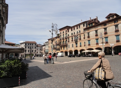 L'itinéraire passe par Belluno le quatrième journée