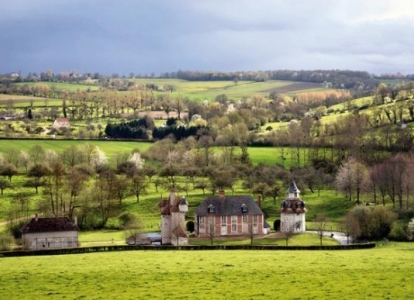 L'itinéraire passe par des petites villes charmantes