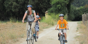 On this cycling trip, we've kept the mileage to a minimum so that you can enjoy time with your family