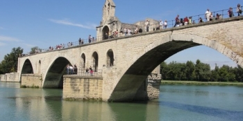 Pont d'Avignon, a famous French monument
