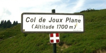 Climb up Col de Joux Plane to reach Morzine and ride down to your guesthouse in Onnion