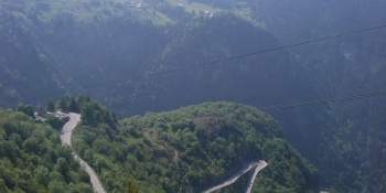 La dernière ascension de ce voyage à vélo est la célèbre montée de l'Alpe d'Huez