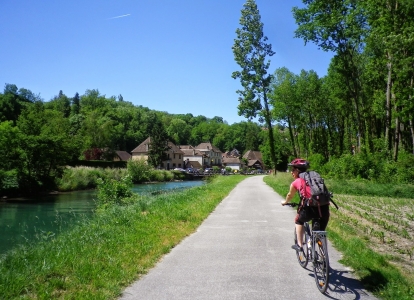 Cyclomundo organise un voyage à vélo sur la ViaRhona de Genève à Lyon 