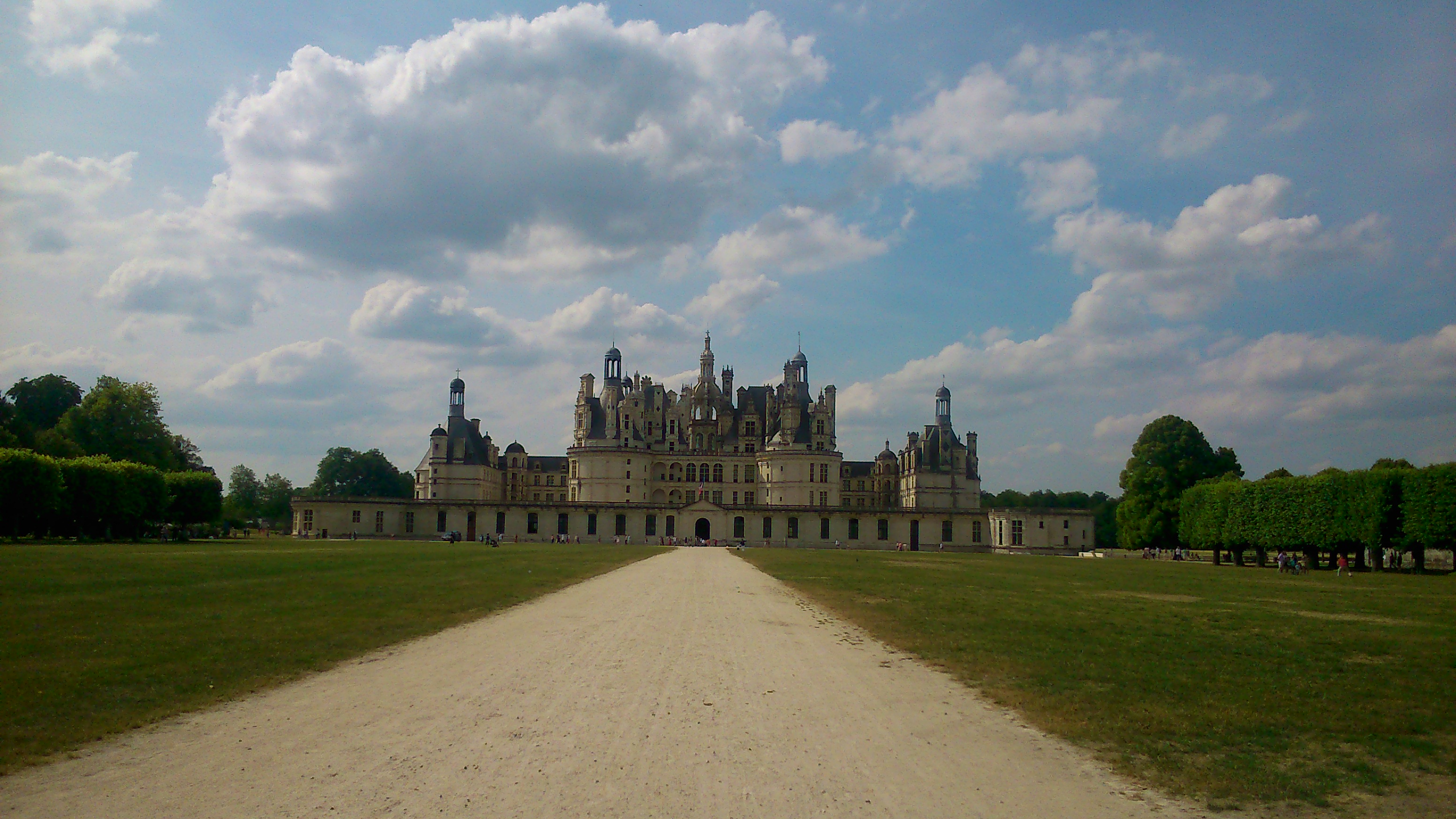 The Chateau de Chambord, near Blois is one of the most famous castles in France