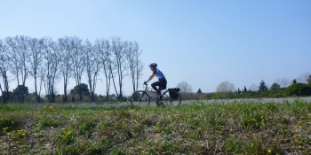 Cycling along the Canal du Midi will take you from Montpellier to Carcassonne