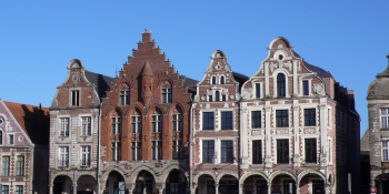 La ville d'Arras est votre déstination la troisième journée de ce voyage à vélo