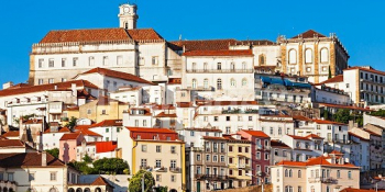 La fin de ce voyage à vélo est la ville de Coimbra