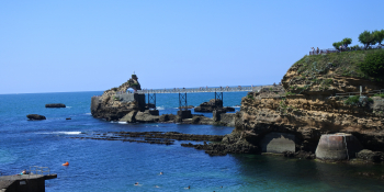 Biarritz, final stage of the cycling tour