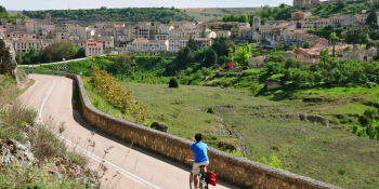 vélo, rando, cyclo, tourisme, séjour, vacances, voyage, Castille, Espagne, Segovie, Sepulveda 