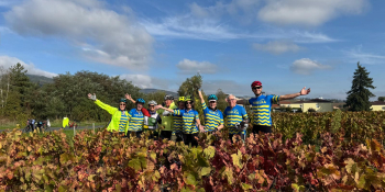 Southern Burgundy cycling in the Fall  cycling, biking, bike touring, wine, Burgundy, Beaujolais, trip, self-guided